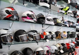Diferentes tipos de casco de moto