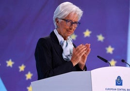 La presidenta del BCE, Christine Lagarde.