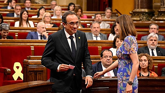 Con Josep Rull, los viejos rockeros del 1-O regresan a la primera línea