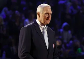 Jerry West, mito de la NBA.