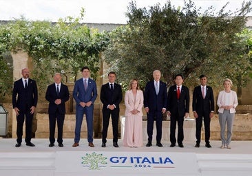 La cumbre del G7 arranca en Italia con una ayuda de 46.000 millones de euros a Ucrania