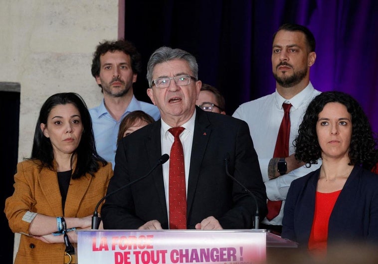 Jean-Luc Mélenchon, líder de La Francia Insumisa, ha calificado de «histórico» el pacto sellado por las fuerzas izquierdistas.