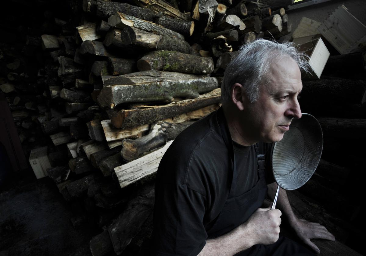 Victor Arginzoniz, cocinero del Asador Etxebarri.