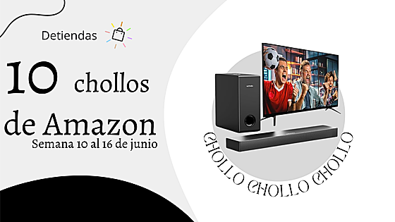 ¡Ya es viernes, viernes de chollos! Aquí tienes los 10 mejores chollazos de Amazon de esta semana