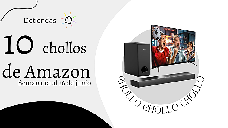 ¡Ya es viernes, viernes de chollos! Aquí tienes los 10 mejores chollazos de Amazon de esta semana