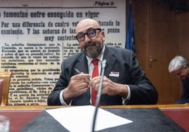 Koldo García, durante su comparecencia en el Senado.