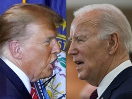 Donald Trump y Joe Biden aspiran a ser elegidos presidente de Estados Unidos.