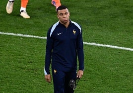 Mbappé, tras el empate entre Francia y Países Bajos.