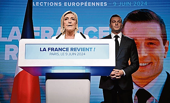 Francia, ante el vértigo del triunfo ultra en las elecciones legislativas que anuncian las encuestas