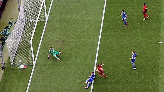 Así hemos narrado la eliminación de Italia, actual campeón de la Eurocopa