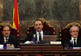 El juez Marchena preside el tribunal que juzgó a los presos del procés.