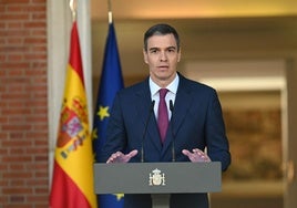 Pedro Sanchez anuncia el pasado 29 de abril que seguira en el Gobierno tras cinco días de reflexión