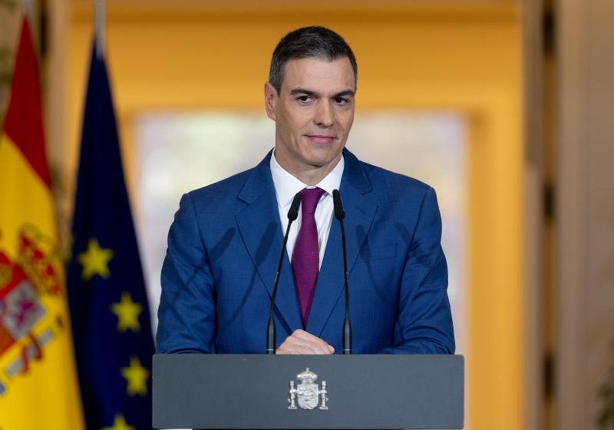 El presidente del Gobierno, Pedro Sánchez.