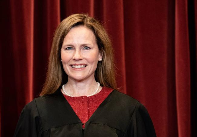 La conservadora Amy Coney Barrett.