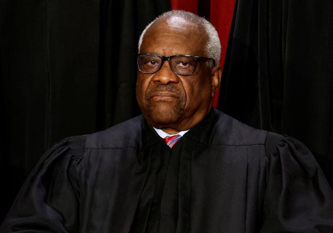 El magistrado Clarence Thomas.