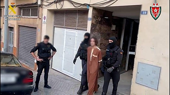 Desmantelada una estructura terrorista en varias localidades españolas