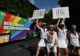 La manifestación del Orgullo toma las calles de Madrid