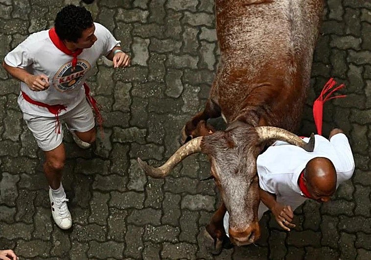 Así ha sido el primer encierro de San Fermín 2024