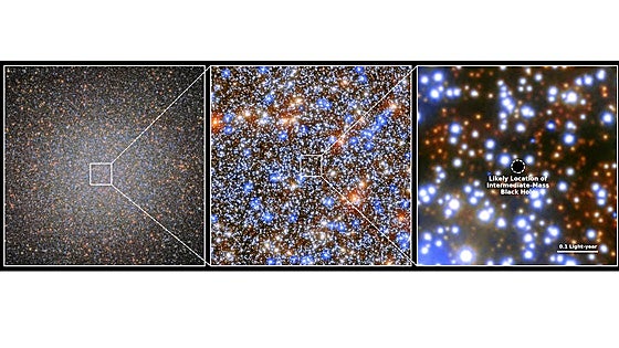 Descubren un agujero negro a 'simple' vista