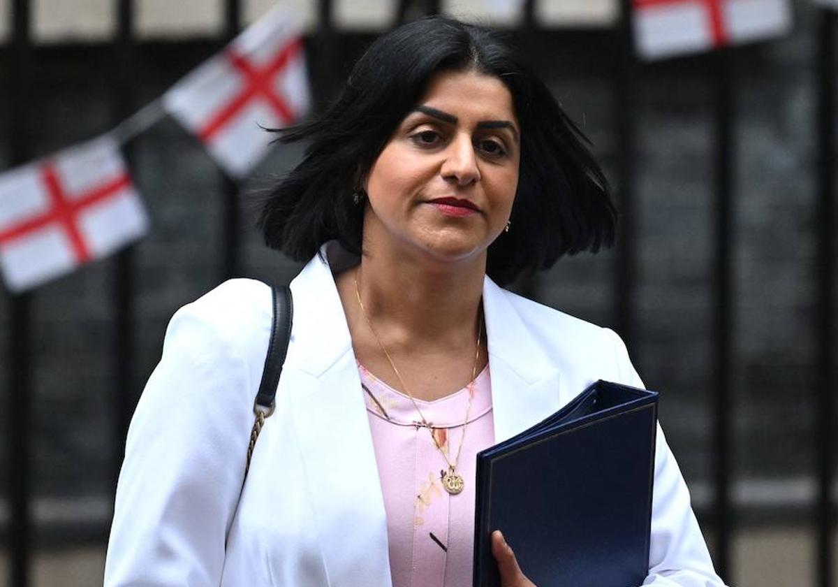 La ministra británica de Justicia, Shabana Mahmood.