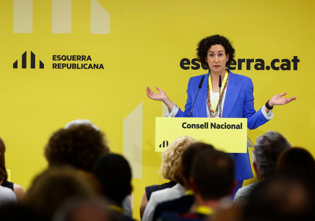 La secretaria general de ERC, Marta Rovira.