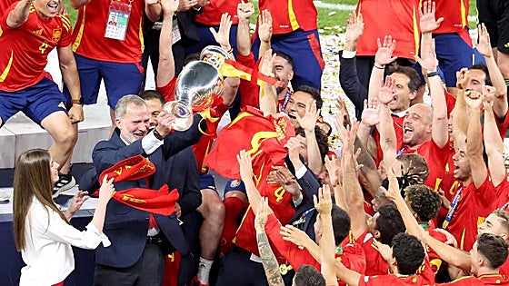 El triunfo de España en la Eurocopa, en imágenes