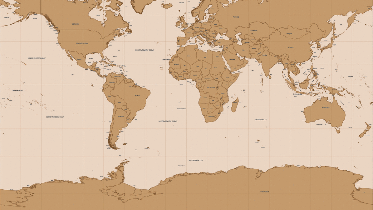 Los mapas nos mienten