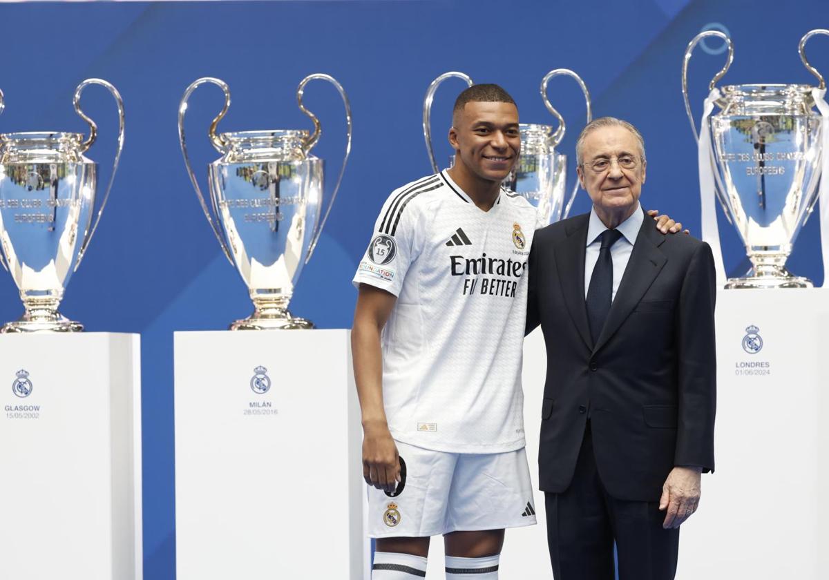 La hora de Mbappé, una presentación galáctica en el Bernabéu: «El sueño de mi vida»