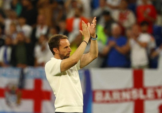 Gareth Southgate, tras la final de la Eurocopa entre España e Inglaterra.