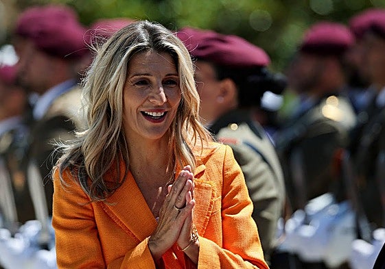 La vicepresidenta segunda y ministra de Trabajo y Economía Social, Yolanda Díaz