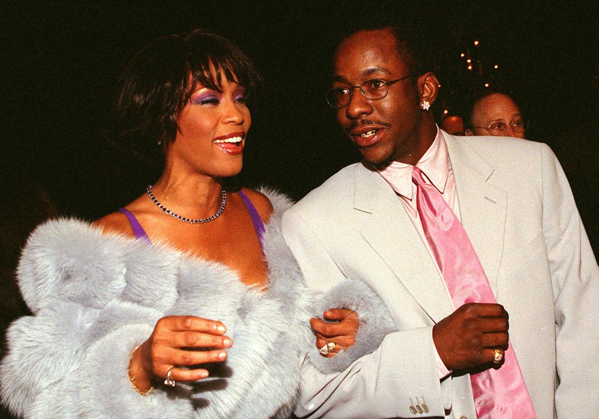 Whitney Houston y Bobby Brown.