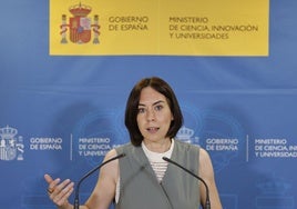 Diana Morant, ministra de Ciencia.