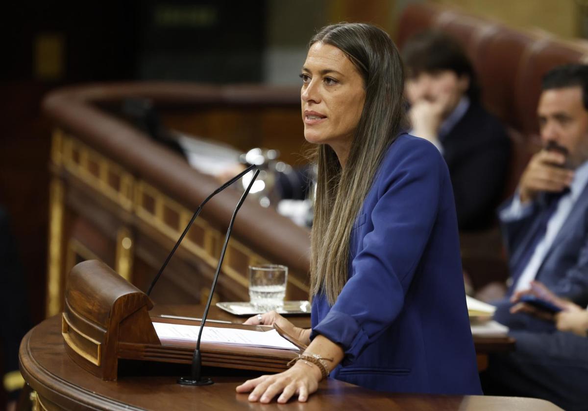 Míriam Nogueras, portavoz de Junts en el Congreso de los Diputados.