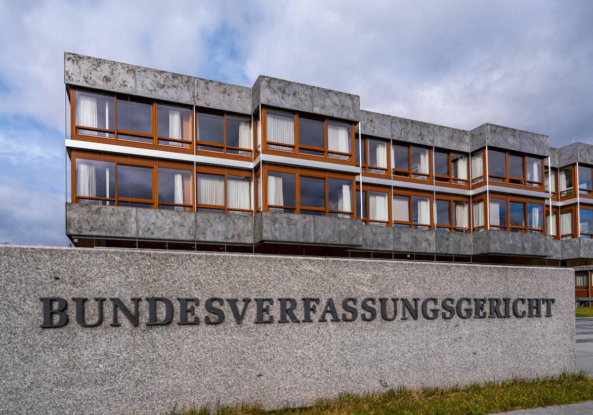 Sede del Tribunal Constitucional alemán en la ciudad de Karlsruhe.