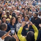 Kamala Harris despierta a los demócratas y comienza a dar la vuelta a las escuestas