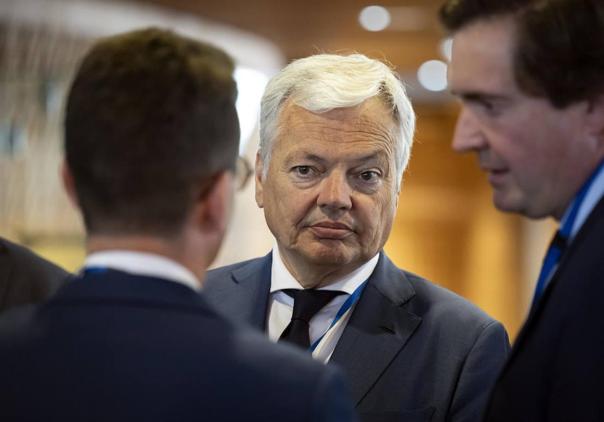 El comisario europeo de Justicia, Didier Reynders.