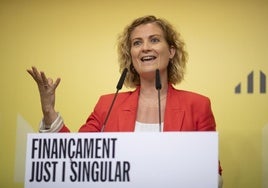 La portavoz de ERC, Raquel Sans, ha asegurado que el acuerdo entre socialistas y republicanos podría ser «inminente».