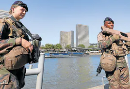 Las medidas de seguridad en el Sena serán espectaculares.