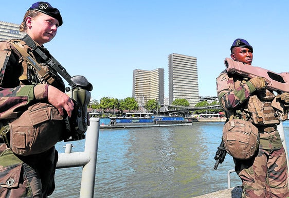 Las medidas de seguridad en el Sena serán espectaculares.