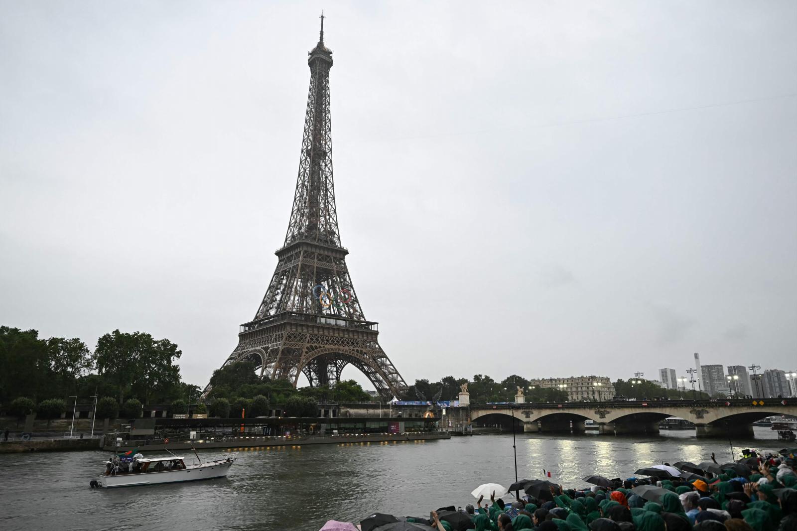 La torre Eiffel como escenario de los Juegos Olímpicos 2024.