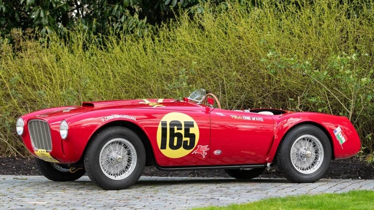 Siata 208S Spider, de 1953, carrozado por Motto