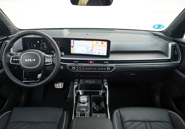 Interior del nuevo Kia Sorento