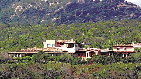 Villa Certosa: del 'Cavaliere' al sultán de Brunei