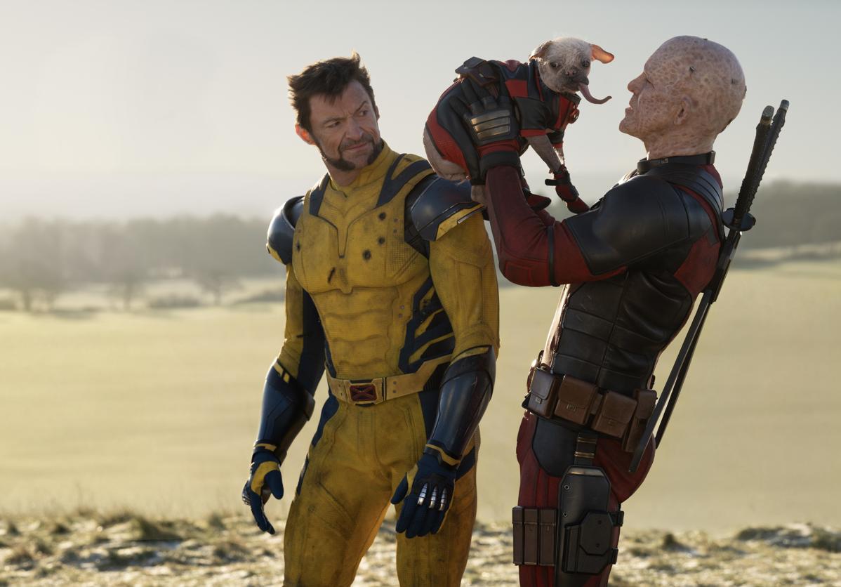 Fotograma de la cinta ´Deadpool y Lobezno´ protagonizada por Ryan Reynolds (d) y Hugh Jackman.