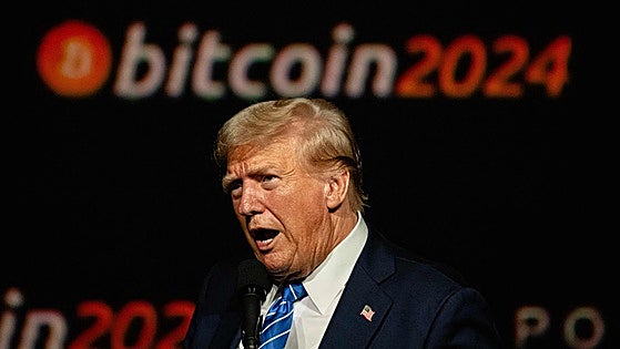 El apoyo de Trump empuja al bitcóin cerca de su máximo histórico