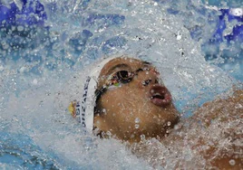 Hugo González durante la final.