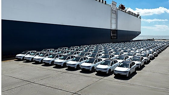 Leapmotor (Stellantis) envía su primer lote de coches chinos a Europa