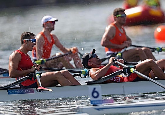 El remo tendrá que esperar: Conde y García, quintos en el doble scull