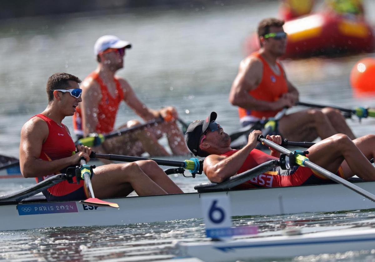 El remo tendrá que esperar: Conde y García, quintos en el doble scull