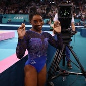 Simone Biles vuelve a ser ella